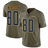 Nike Chargers 80 Kellen Winslow Olive Salute To Service Limited Jersey Dzhi,baseball caps,new era cap wholesale,wholesale hats